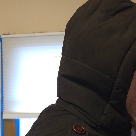 Yozai Men's Winter Jacket/ Coat with Multi Pockets and Detachable Hood - Picture 9 of 15